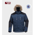 Nouvelle veste de ski de neige de tissu extérieur coupe-vent de mode avec le capuchon de fourrure